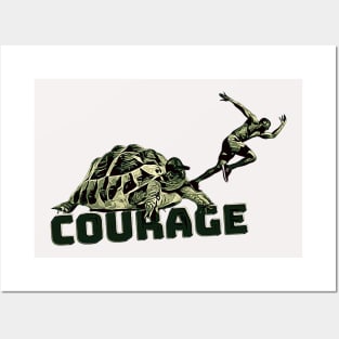 courage Posters and Art